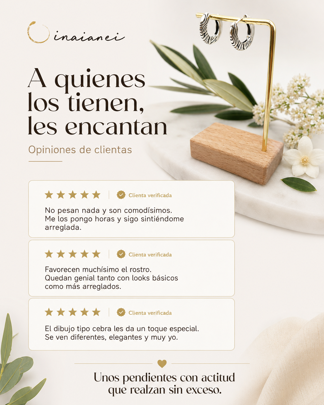 Pendientes Jada