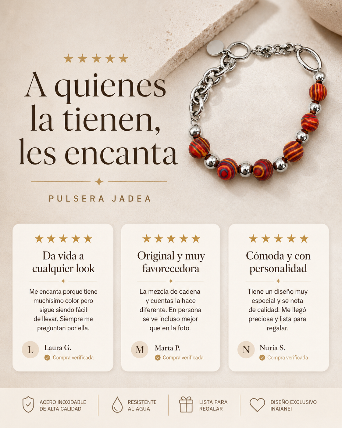 Pulsera Jadea