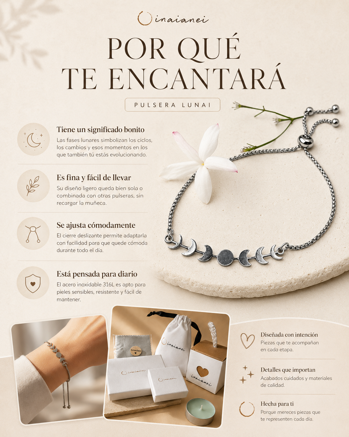 Pulsera Lunai