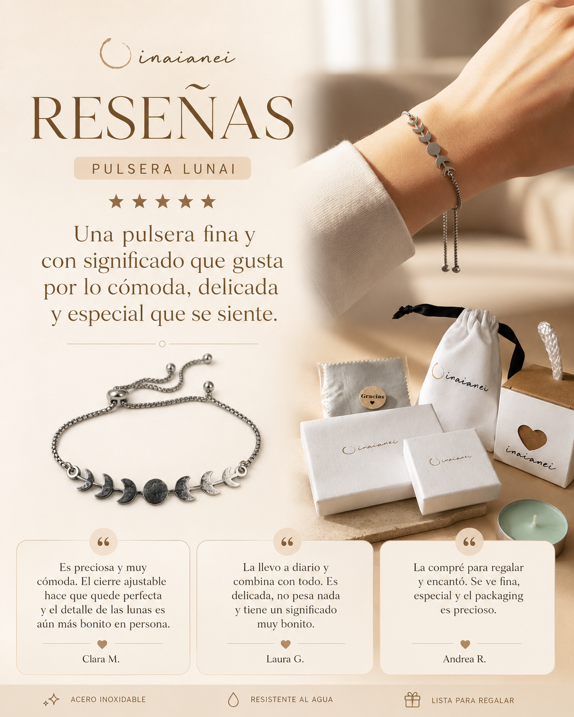Pulsera Lunai