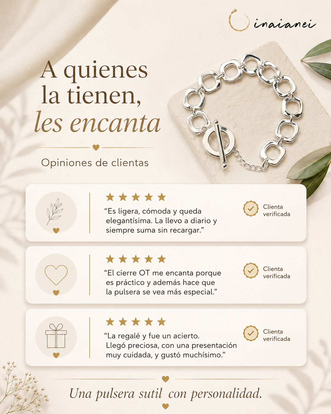 Pulsera Zoe