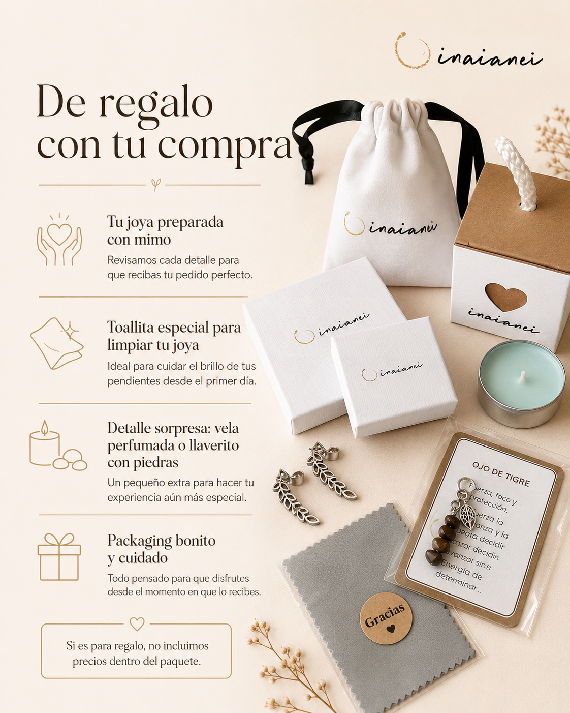 Pendientes Tiare