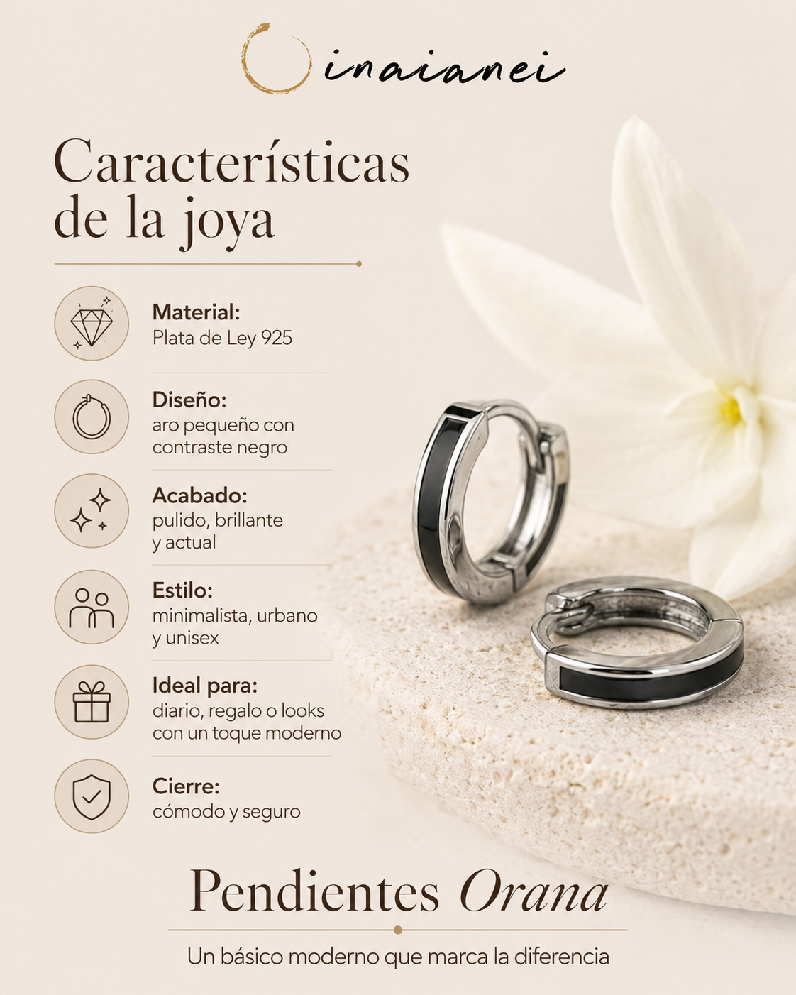 Pendientes Orana